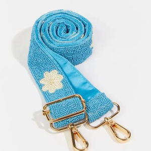 Game Day Beaded Embroidery Purse <b>Strap</b> Shoulder <b>Bag</b> Handle Crossbody <b>Replacement</b> Belt Sport Team Sash Seed Bead Supplies - Product Image 6