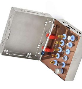 Nouveau kit d'implants dentaires en acier inoxydable 12 pièces, dilatateur osseux, instruments de classe I certifiés CE, source d'alimentation pour machines - Product Image 3