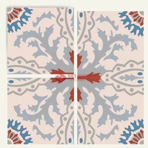 Carrelage en ciment contemporain 190x190mm pour murs décoratifs extérieurs - Product Image 4