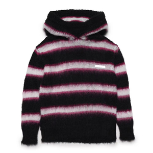 Sweat à capuche en mohair avec logo personnalisé, doux et chaud, doublé de polaire, vêtement d'hiver confortable, fabricant et fournisseur OEM - Product Image 1