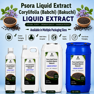 Psora Liquid Extract Corylifolia Babchi Bakuchi <b>Herbal</b> <b>Supplement</b> Liquid Extract Natural Purity Bulk Supply - Product Image 1