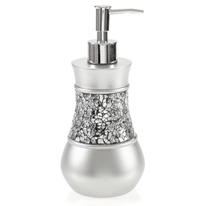 ที่จ่ายสบู่หรูหราฝังมุกสำหรับขายส่ง - หัวปั๊มโครเมียม - Product Image 2