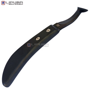Cuchillo para Pezuñas de Caballo LIPUMA TORQ, Acero Inoxidable, Hoja con Recubrimiento de Plasma Negro, Mango de Rosca, Herramienta Profesional para Herradores, Veterinaria Premium - Product Image 1