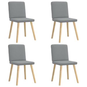 Ensemble de 4 chaises de salle à manger gris clair - Product Image 2