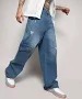 Jeans de Mezclilla de Pierna Ancha y Corte Holgado para Hombre, Casuales de Verano, Algodón Ecológico, Descuento Disponible - Product Image 3