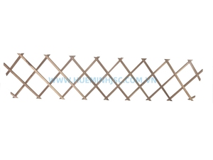 Treillis de clôture en acacia pour l'intérieur, décoratif extensible, cintre de jardinière en gros Cadre de treillis en bois Mur de treillis pour pots de fleurs de jardin - Product Image 5