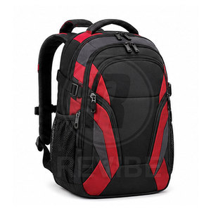Durable Casual Unisex Nylon School <b>Backpack</b> Padded Adjustable <b>Straps</b> Lightweight Design 30-40L Capacity Eco-Friendly Daily Use - Product Image 4