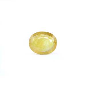 Natural Yellow Sapphire 8.25 Carat Loose Rough Gemstone for Fine Jewelry - Product Image 1