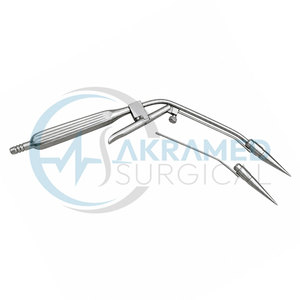 Set de Succión de Hemorroides de Doble Cono Manual Quirúrgico Akramed, 11mm 13mm, Instrumento de Bandas Rectales de Acero Inoxidable, Certificado CE - Product Image 3