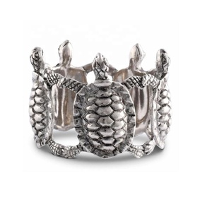 <b>Turtles</b> Joint Napkin <b>Ring</b> Dinner Tabletop Napkin <b>Ring</b> Cloth or Paper Metal Napkin <b>Ring</b> Wedding Party Gift Home Decoration - Product Image 2