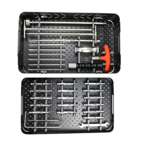 Kit d'extraction de vis cassées et de clous intramédullaires Azicon – Outil adaptateur extracteur à filetage inversé pour trephine - Product Image 2
