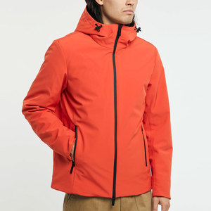 OEM Softshell Windbreaker <b>Jacket</b> Hooded Casual Wear for Winter Streetwear Soft Breathable Solid Color - Product Image 5