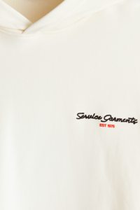 เสื้อฮู้ดสตรีทแวร์ขายส่ง พิมพ์โลโก้ตามสั่ง เสื้อฮู้ดโอเวอร์ไซส์ เสื้อฮู้ดผ้าฝ้ายพรีเมียม - Product Image 3