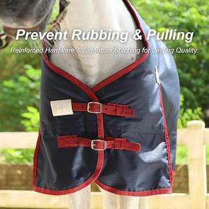 BARN & STABLE 600Denier 3000mm3000mvp Couvertures pour chevaux super imperméables et respirantes pour l'hiver avec rembourrage de 200g - Product Image 6