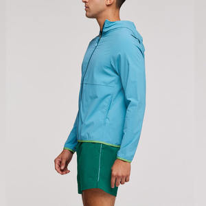 Chaqueta cortavientos de satén de lujo para hombre, acabado suave, a prueba de viento, ligera, estilo bomber, corte ajustado, para hombre - Product Image 6