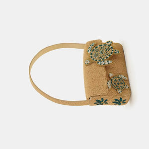 Sac de téléphone portable perlé, imperméable, écologique, léger et tendance, fait main, brodé, avec fermeture éclair, bandoulière personnalisée - Product Image 1