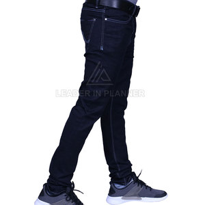 Pantalones Vaqueros de Hombre, Estilo Moderno, para Uso en Exteriores, Rectos, Ligeros, Casuales, Lavados, de la Mejor Calidad, de Color Sólido, a Precio Económico - Product Image 3