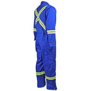 Combinaison de protection ignifuge et respirante pour hommes, vêtements de travail simples et imperméables, vêtements de sécurité de style machine vente en gros - Product Image 5
