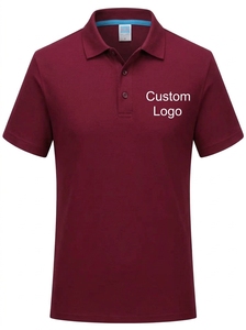 เสื้อโปโลผู้ชายผ้าฝ้ายหนา 200 กรัม ขายส่ง รับทำโลโก้ เสื้อโปโลเปล่าเรียบง่าย สวมใส่สบาย เหมาะสำหรับทำเป็นยูนิฟอร์ม - Product Image 3
