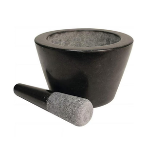 Mortero y Pilón de Mármol Natural Ecológico, Herramienta de Cocina Manual - Product Image 2