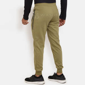 Pantalon d'entraînement pour homme, taille élastique, cordon de serrage, vêtements de sport pour la course à pied et la salle de sport, avec poches zippées - Product Image 6