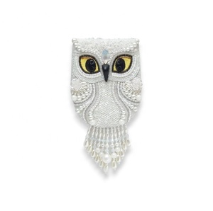 Broches en fil de cuivre personnalisables de haute qualité, brodées à la main, en forme de singe, accessoires de mode premium en gros - Product Image 3