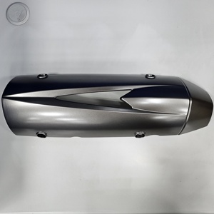 ตัวป้องกันท่อไอเสีย KYMCO OEM ORIGIN 200/300i, 18318-LEA7-E00 (เสื่อ yyp สีน้ำตาล) - Product Image 2
