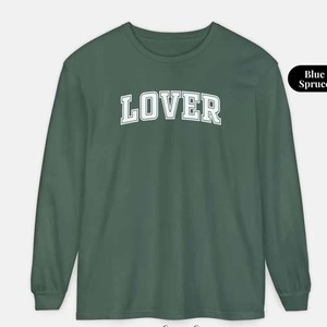 Lover Custom Streetwear <b>Mock</b> <b>Neck</b> Sweatshirt Women Men Ladies Unisex Chenille Letter College University Apparel - Product Image 4