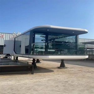 Luxury Capsule Mobile Home Prefabricated Modular Space Cabin Portable Tiny House for Resort Office Living - Product Image 3