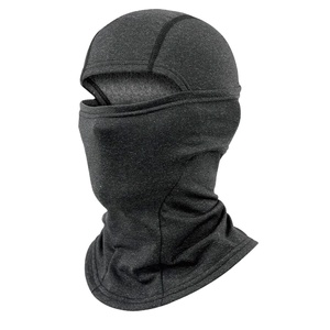 Balaclava en tricot rayé personnalisé pour l'hiver, masque intégral de ski, effet vieilli, 100 % polyester, vente en gros 2026 - Product Image 5
