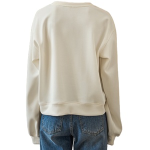 Sweat-shirt pour femmes de style nouveau, de qualité supérieure, avec impression de lettres, ample, vente en gros de marque privée, vêtements décontractés pour femmes - Product Image 2