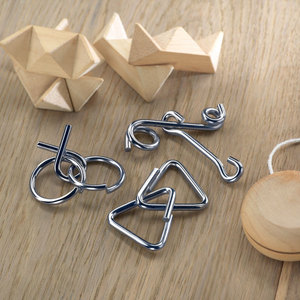 Set di 3 Puzzle in metallo per adulti - Product Image 3