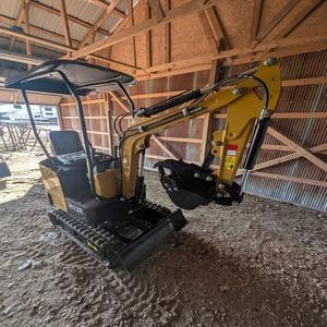 Mini-excavatrice sur chenilles HT12 de qualité supérieure avec moteur et boîte de vitesses, haute efficacité, construction durable pour les entrepreneurs - Product Image 5