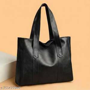 Bolso Tote Casual de Cuero Genuino para Mujer, Gran Capacidad, Cierre de Cremallera, Estilo Moderno, Dos Correas para Hombro, Listo para Viajar - Product Image 4
