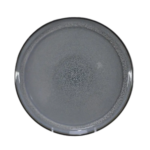 Juego de Vajilla de Cerámica de Gres Beige con Esmalte Reactivo Estilo Rústico Sostenible al por Mayor, con 20 Platos y Tazones - Product Image 1