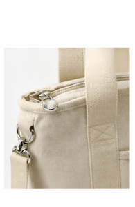 Bolsa de Tela Reciclada Promocional con Impresión de Serigrafía Personalizada, con Bolsillo, 100% Algodón, Resistente, con Refuerzo, para Compras - Product Image 4