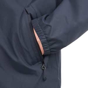 เสื้อแจ็คเก็ตผู้ชายสีน้ำเงินเข้ม คอจีน ผ้า softshell กันน้ำ ติดกระดุม ทรงปกติ สำหรับใส่กลางแจ้ง - Product Image 4