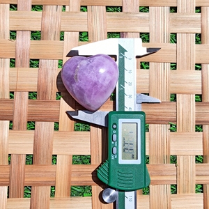 Chakralume - Cristal de Kunzita Rosa Natural Tallado en Forma de Corazón, Piedra Curativa Pulida para Reiki, Meditación, Decoración Energética, Venta al por Mayor - Product Image 5