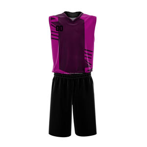 Tenue de basketball dernier cri, nouveau design, uniforme de basketball en vente, ensemble maillot de basketball pour adultes et jeunes, OEM - Product Image 6