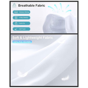 Chemises de sport pour hommes, séchage rapide, athlétiques, pour la course à pied, légères, respirantes, anti-transpiration, vêtements de sport performants - Product Image 6