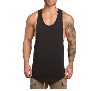 Camisetas de Tirantes de Algodón Personalizadas para Hombre, Ropa Deportiva Cómoda y Elegante, Eleva Tu Estilo con un Diseño Moderno OEM - Product Image 6