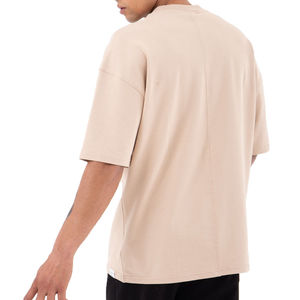 เสื้อยืดคอกลมโอเวอร์ไซส์ กระเป๋าใหญ่ ขายส่ง เสื้อผู้ชายทรงหลวม ไหล่ตก ผ้าฝ้าย สตรีทแวร์ฤดูร้อน เสื้อยืดคอกลมพรีเมียมลำลอง - Product Image 2