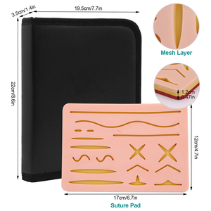 OEM/ODM Service Premium Quality Durable Non Slip Reusable Fully Customized Tools & Packaging Options Suture Practice Kits - Product Image 3