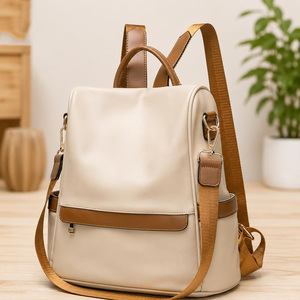Custom Vintage Genuine Leather Backpack <b>Men</b> Travel Laptop Rucksack Waterproof <b>Large</b> Capacity School <b>Bag</b> LBK-0105 - Product Image 4