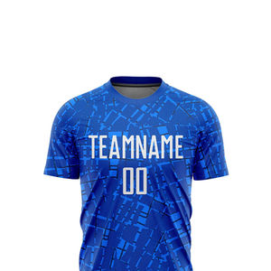 Nouvelle tendance : uniformes de football personnalisés, design facile à porter, créez votre propre logo d'équipe sur le devant, haute qualité, durables, élégants, matière 100% polyester. - Product Image 4
