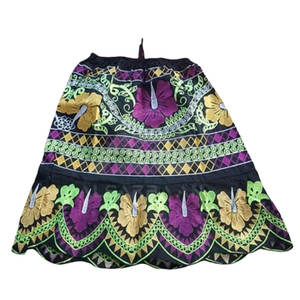 Faldas Bordadas de Verano para Mujer, Fabricante Pakistaní, Faldas Bordadas Casuales Más Vendidas - Product Image 3