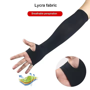 Manchons de compression anti-UV unisexes, couleur unie, rafraîchissants, pour le cyclisme, la pêche et la protection en extérieur - Product Image 2