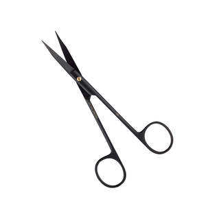 Ciseaux Goldman Fox Straight Super Cut Black Line 13,5 cm, instrument chirurgical dentaire de précision pour usage parodontal - Product Image 3