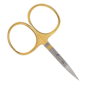 Tijeras para Atado de Moscas con Servicio OEM, 3.5 Pulgadas, Doradas, para Cortar Líneas de Pesca, de Acero Inoxidable con Cuchilla Afilada - Product Image 1