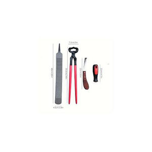 Wholesale Efficient Hoof Care <b>Set</b> for Horse Trimming Reusable <b>Pliers</b> Nipper Hammer Hoof Cutter Knife Farrier Tool Kit - Product Image 6